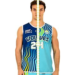 Canotta Basket TSiD REVERSIBILE MONOSTRATO MAN