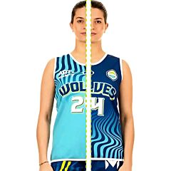 Canotta Basket TSiD REVERSIBILE MONOSTRATO WOMAN