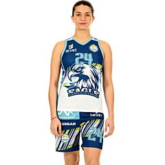 Completo Basket TSiD COLLO A V WOMAN